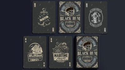 Black Rum Playing Cards - Image 5