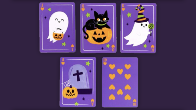 Spooky Playing Cards by Puckator UK - Image 4