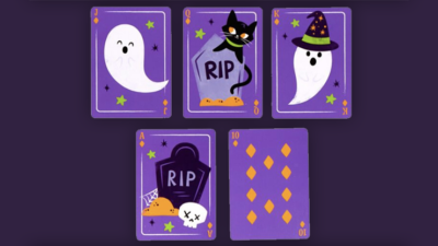 Spooky Playing Cards by Puckator UK - Image 5