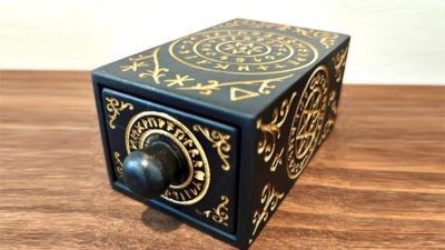 Magic Drawer Box, Hand Painted by Matthew Hart - Image 3