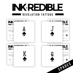 Ink-Redible Revelation Tattoos, Spades by Twisted Minds