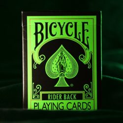 Bicycle Reverse, Green Playing Cards