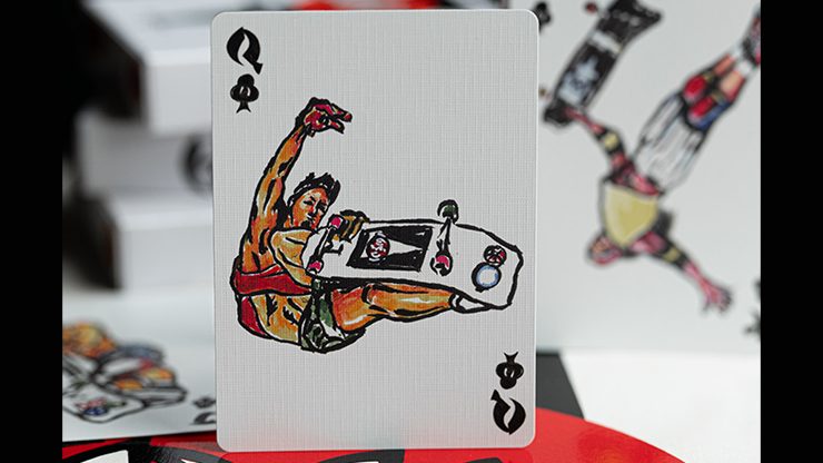 HOSOI HAMMERHEAD 40 YEARS PEARL FOIL PLAYING CARDS - Image 4
