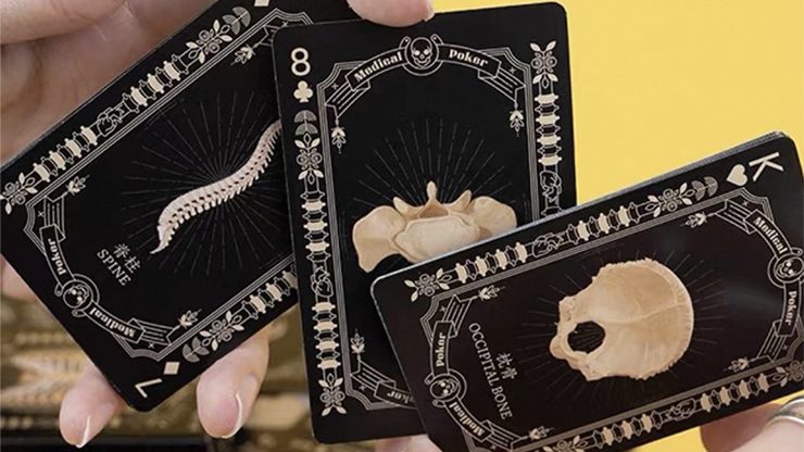 Medical Poker, Black Playing Cards - Image 2