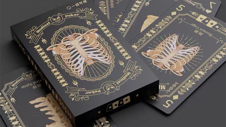 Medical Poker, Black Playing Cards