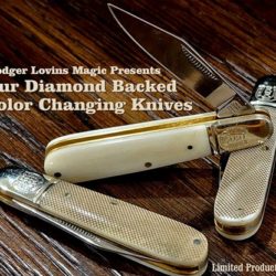 Diamond Back Knife Set by Rodger Lovins