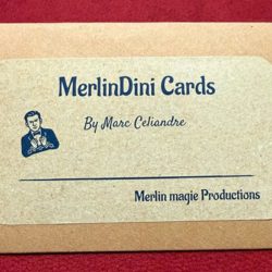 MerlinDini Cards, Blue by Marc Celiandre