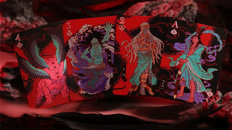 Mythic Divide YGGDRASIL Edition, Wrath of Darkness Playing Cards by Room One - Image 3