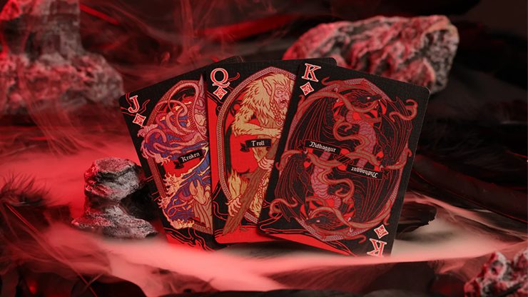 Mythic Divide YGGDRASIL Edition, Wrath of Darkness Playing Cards by Room One - Image 5