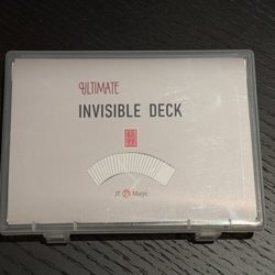 Ultimate Invisible Deck by Sway Liu and JT Magic (Red)