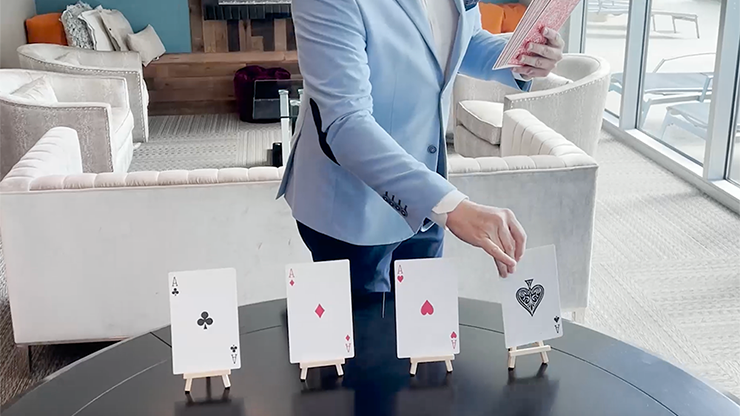 Jumbo McDonald Aces by Twister Magic (Blue) - Image 3