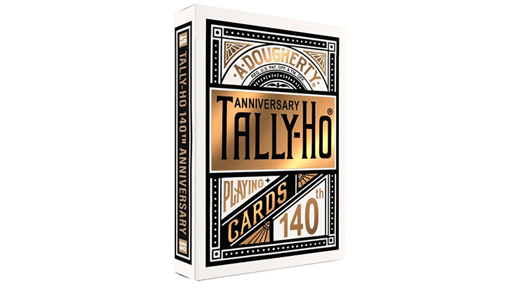 Tally Ho 140th Anniversary, Metaluxe Playing Cards by US Card Magic