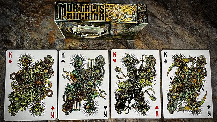 Mortalis Machina Cobalt Edition Playing Cards - Image 5