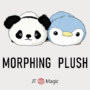 Morphing Plush, Panda to Penguin Blue by Jackie Zhao and JT Magic 79767-full.png