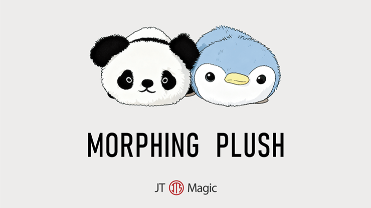 Morphing Plush, Panda to Penguin Blue by Jackie Zhao and JT Magic