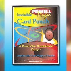Invisible Card Punch by Dave Powell